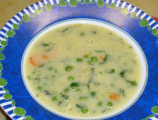 Весенний овощной суп